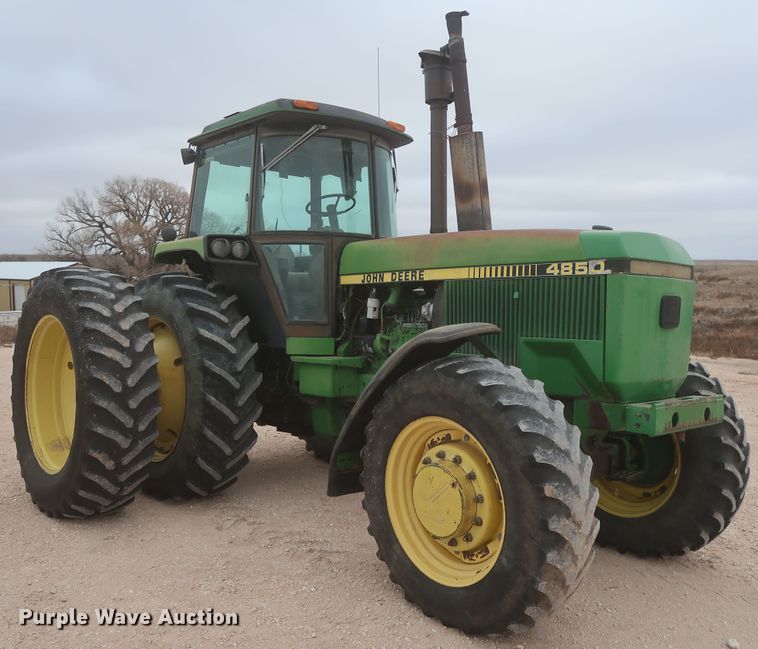 image for item MJ9242 1988 John Deere 4850  MFWD tractor