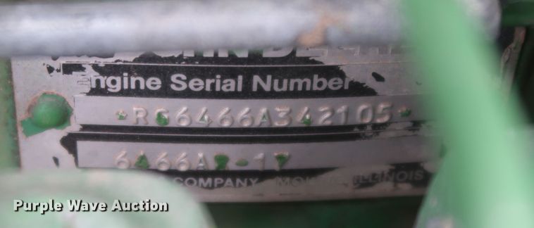 image for item MJ9242 1988 John Deere 4850  MFWD tractor