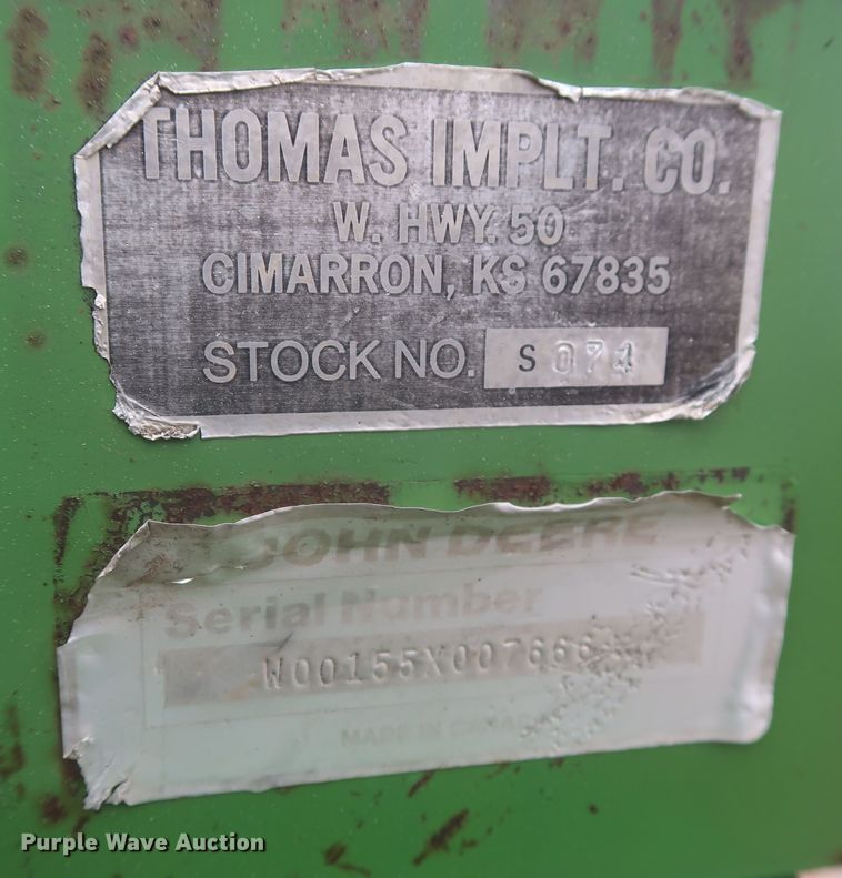 image for item MJ9261 John Deere 155  blade