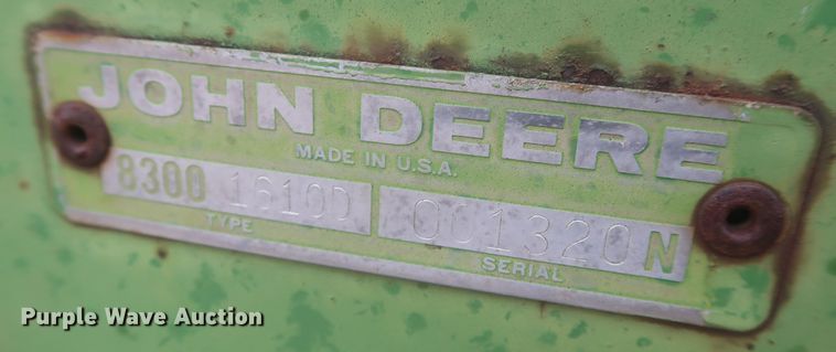 image for item MJ9265 John Deere 8300  grain drill