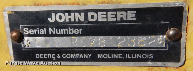 image for item MM9831 1989 John Deere 3970  forage harvester
