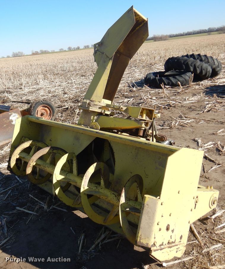 image for item MM9837 Schulte  7'4"W snow blower