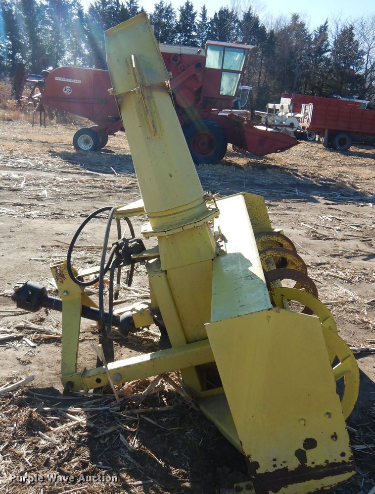 image for item MM9837 Schulte  7'4"W snow blower