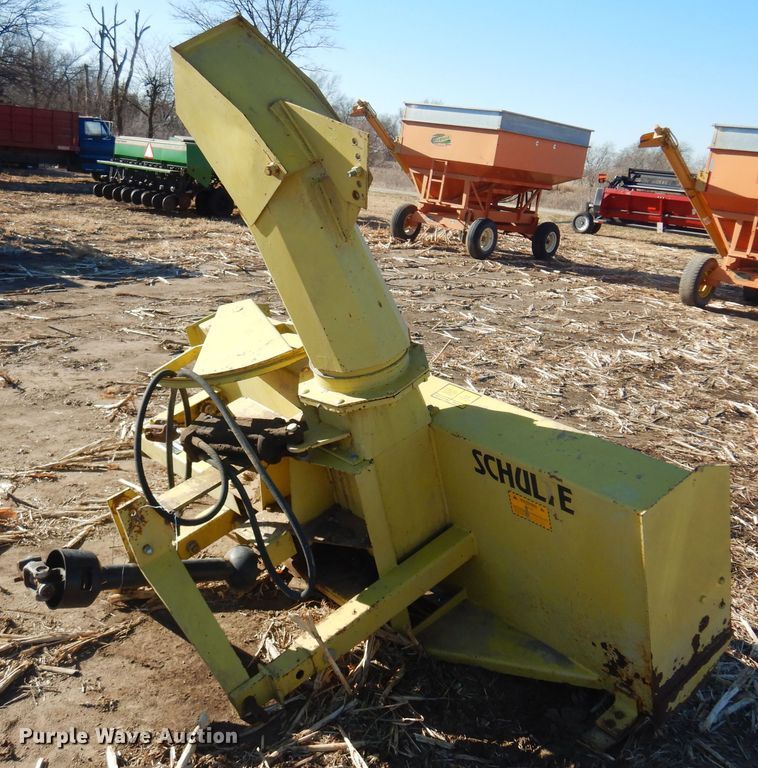 image for item MM9837 Schulte  7'4"W snow blower