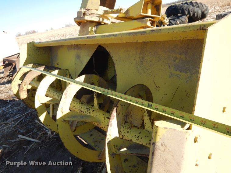 image for item MM9837 Schulte  7'4"W snow blower