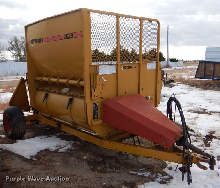 image for item MT9891 Duratech HayBuster 2620  bale processor