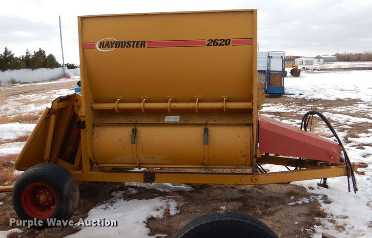 image for item MT9891 Duratech HayBuster 2620  bale processor