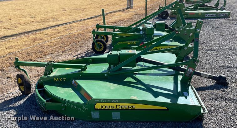 image for item MT9952 John Deere MX7  rotary mower