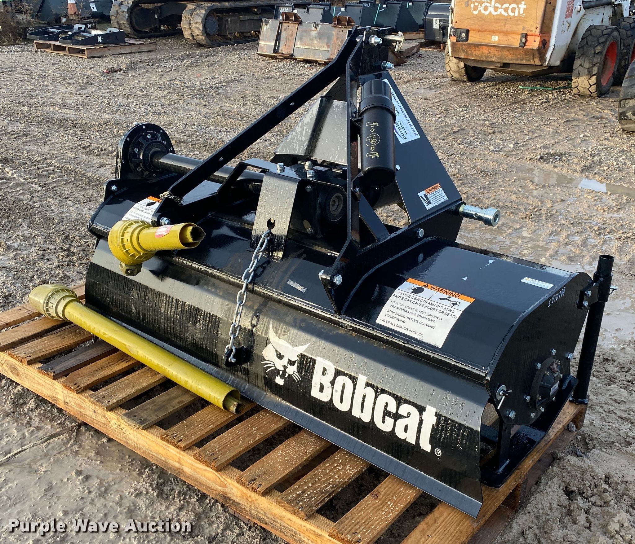 Bobcat 60 rototiller in Tulsa, OK Item DN8099 sold Purple Wave