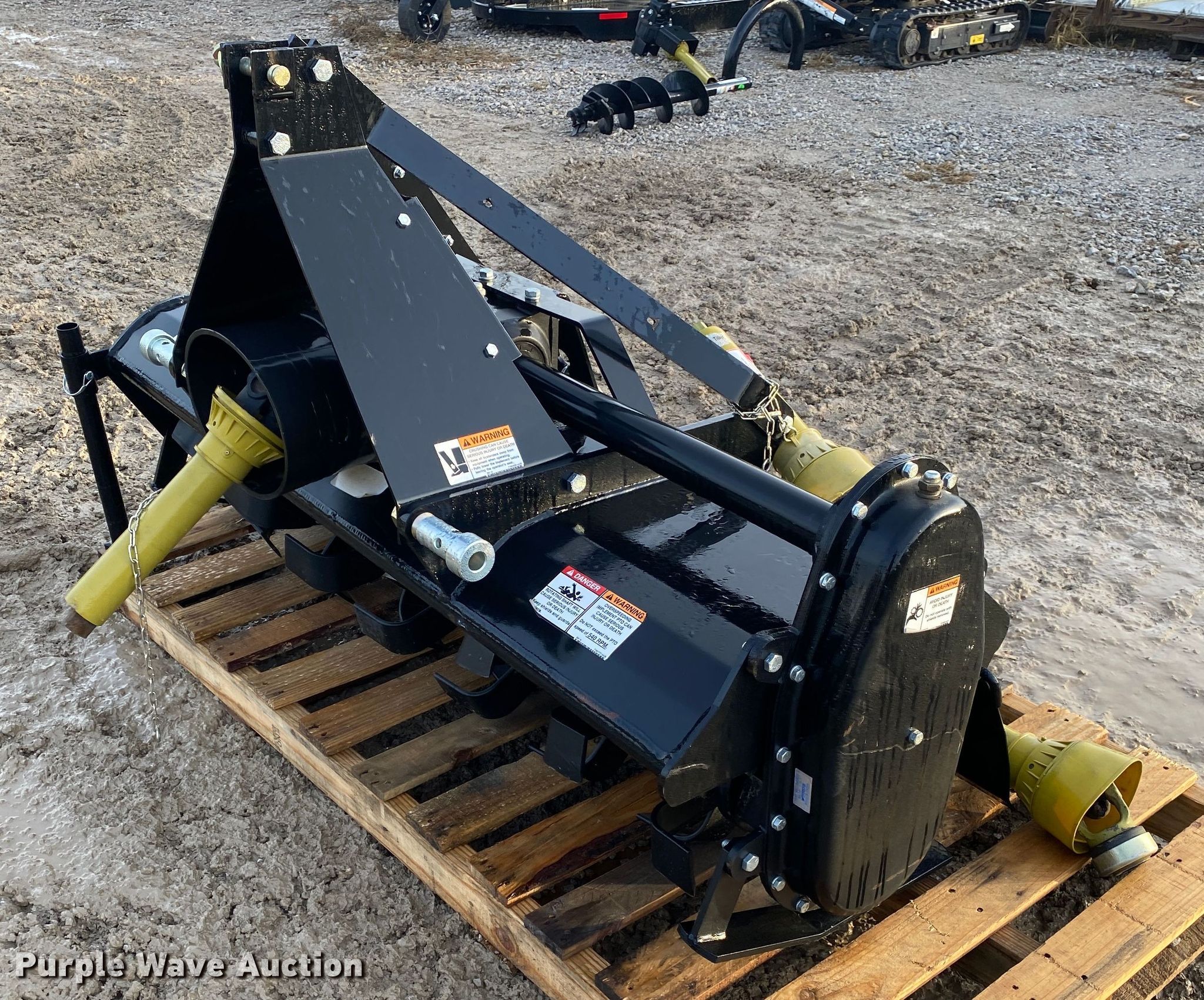 Bobcat 60 rototiller in Tulsa, OK Item DN8099 sold Purple Wave