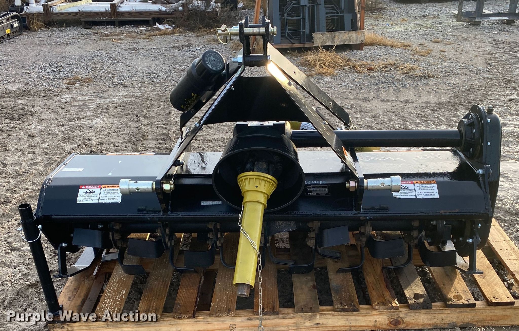 Bobcat 60 rototiller in Tulsa, OK Item DN8099 sold Purple Wave