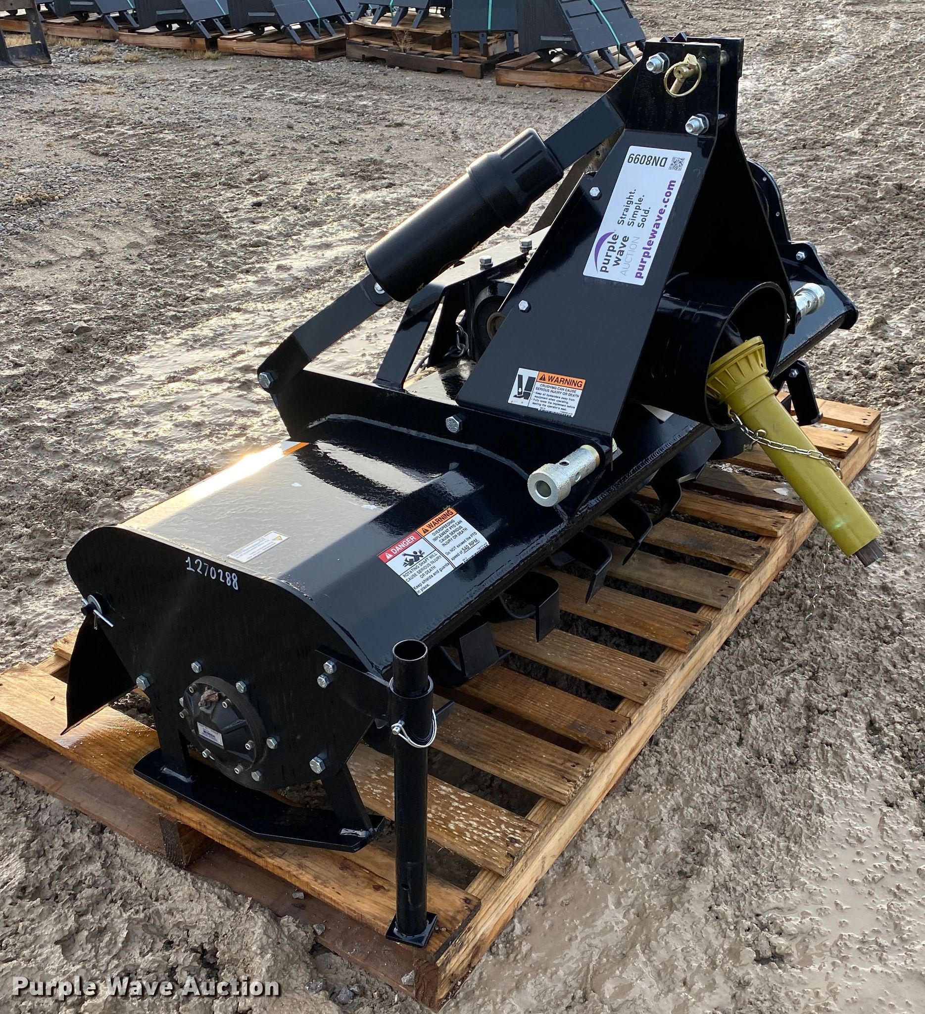 Bobcat 60 rototiller in Tulsa, OK Item DN8099 sold Purple Wave