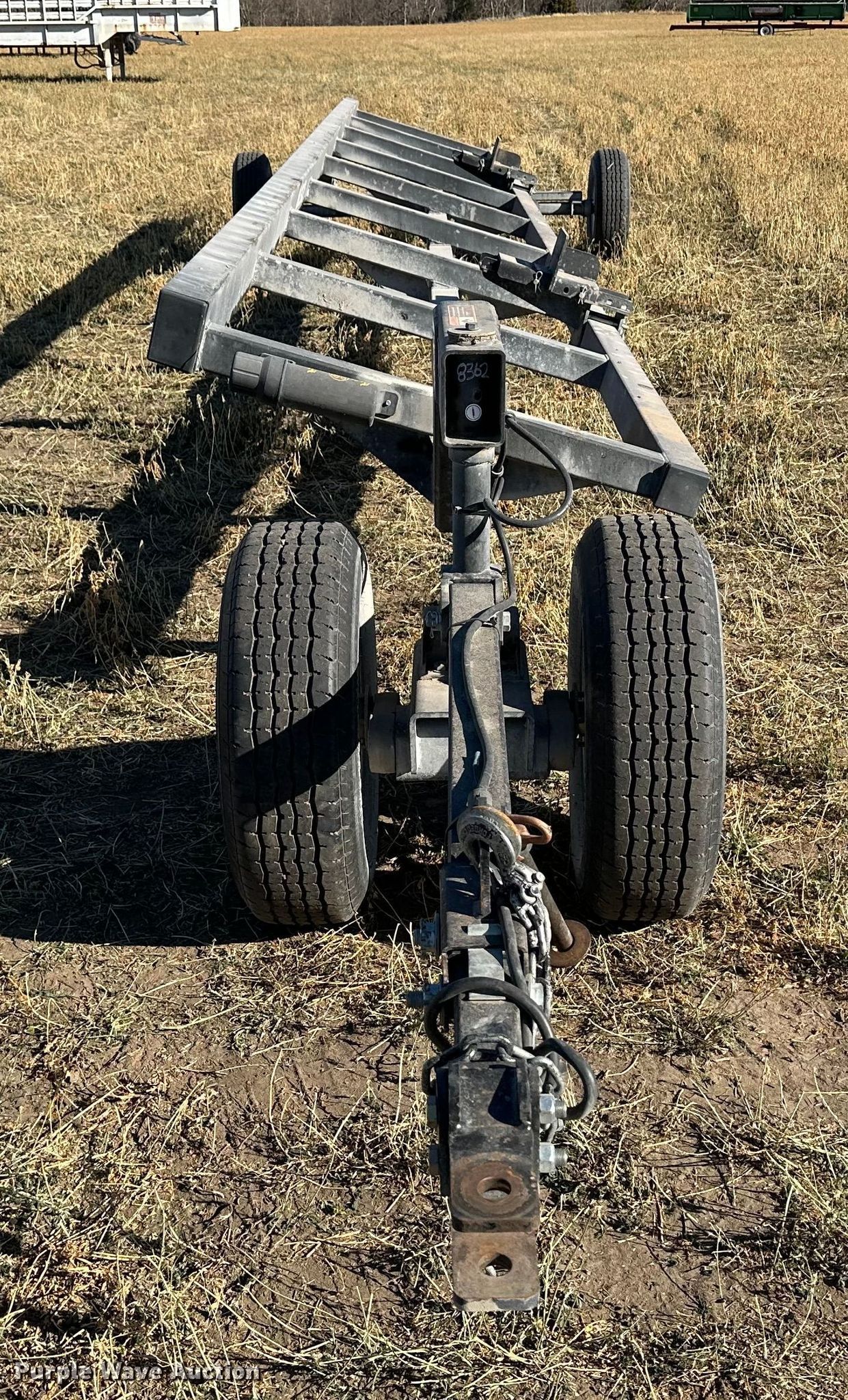 Maurer header trailer in Agra, KS Item DO3682 sold Purple Wave