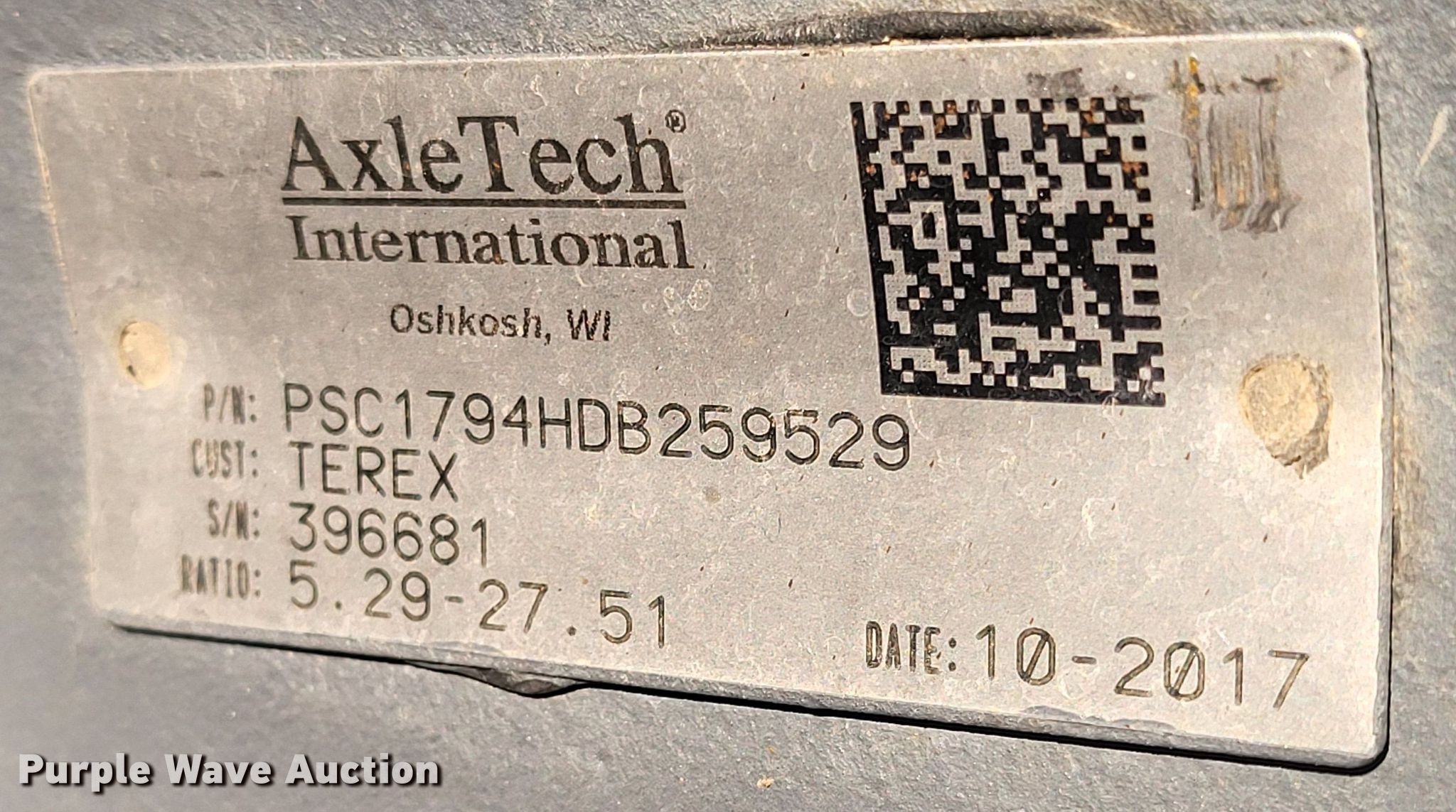 (2) AxleTech axles in Sublette, KS | Item IU9923 sold | Purple Wave