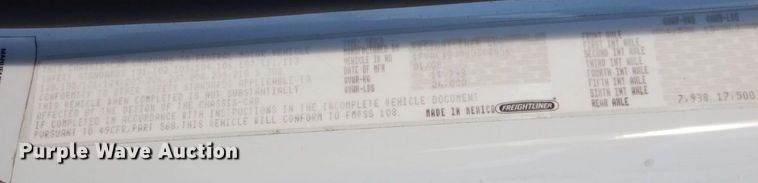 image for item AF9345 2008 Freightliner Business Class M2  box truck