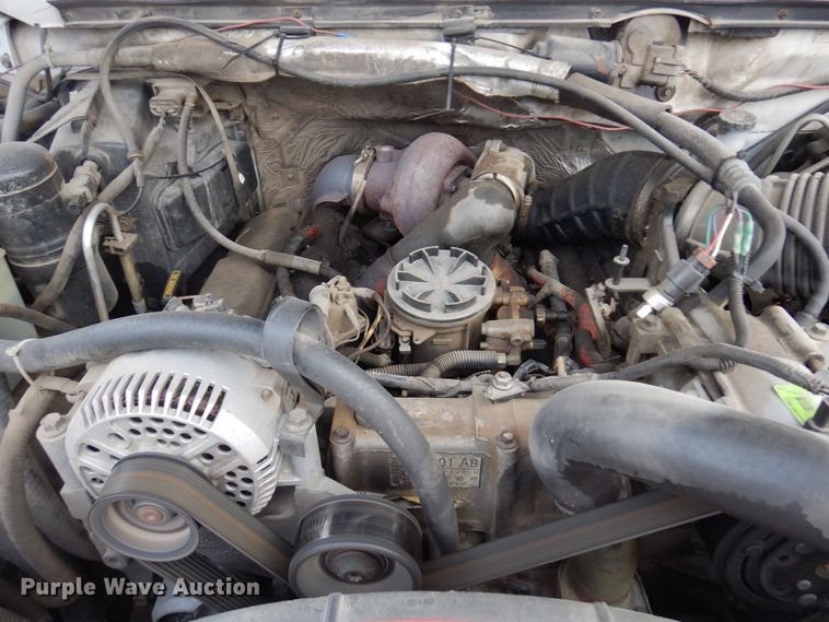 image for item AF9432 1997 Ford F450 Super Duty  flatbed truck