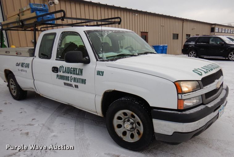 image for item AF9433 2005 Chevrolet Silverado 1500  Ext. Cab pickup truck