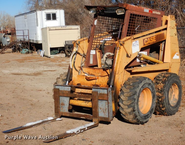 image for item DF8250 1993 Case 1845C  skid steer loader