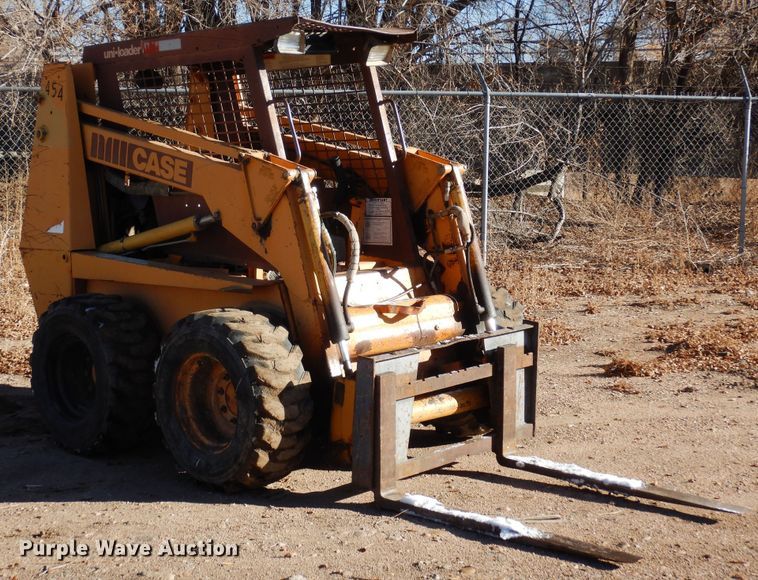 image for item DF8250 1993 Case 1845C  skid steer loader
