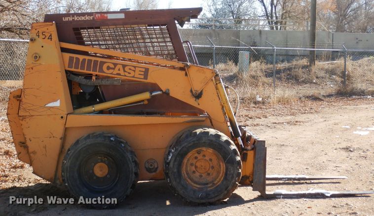 image for item DF8250 1993 Case 1845C  skid steer loader