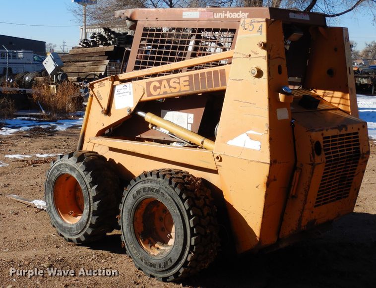 image for item DF8250 1993 Case 1845C  skid steer loader