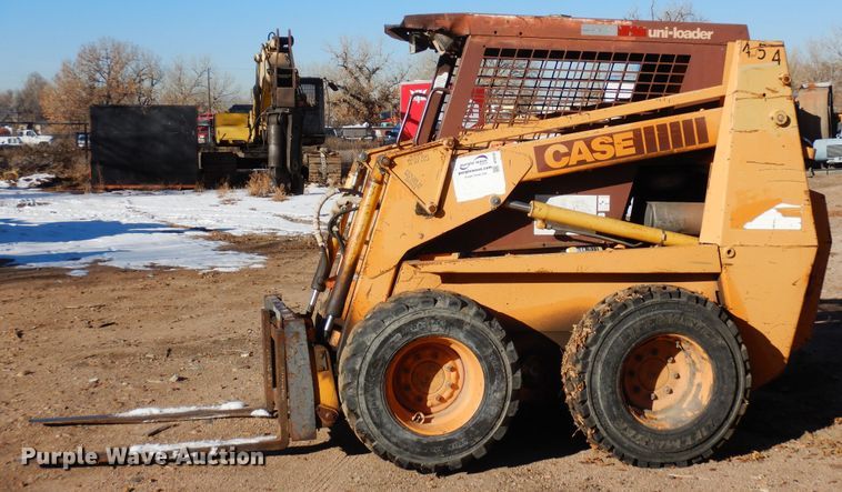 image for item DF8250 1993 Case 1845C  skid steer loader
