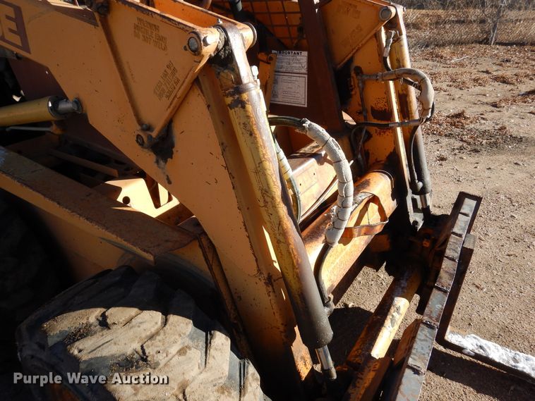 image for item DF8250 1993 Case 1845C  skid steer loader