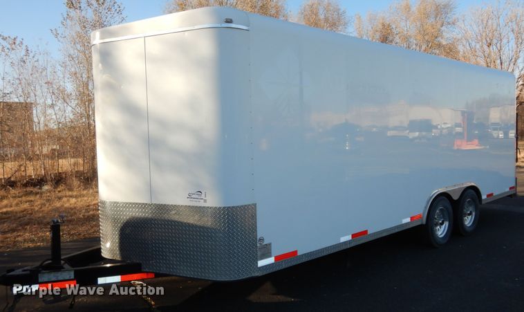 image for item DI6878 2010 Sharp  enclosed cargo trailer