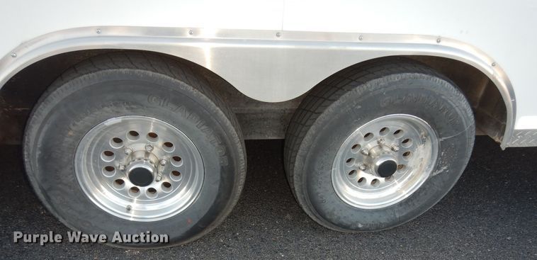 image for item DI6878 2010 Sharp  enclosed cargo trailer