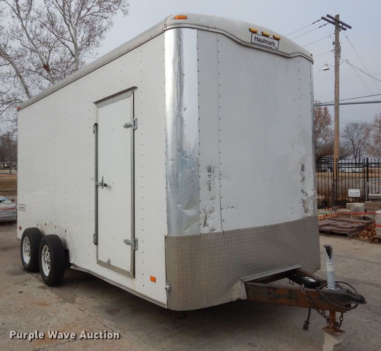 image for item DI6910 2007 Haulmark KD7X16WT2  enclosed cargo trailer