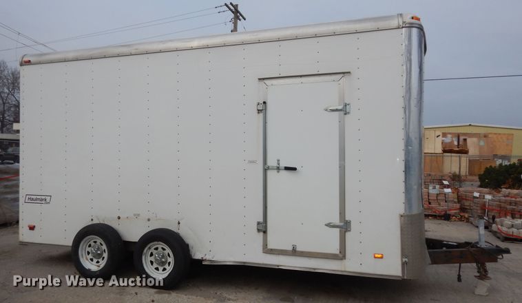 image for item DI6910 2007 Haulmark KD7X16WT2  enclosed cargo trailer