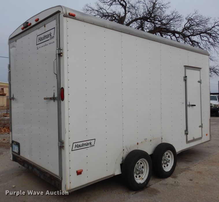 image for item DI6910 2007 Haulmark KD7X16WT2  enclosed cargo trailer