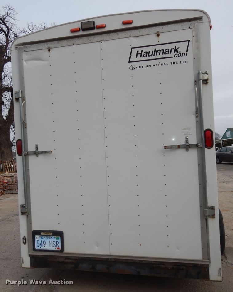 image for item DI6910 2007 Haulmark KD7X16WT2  enclosed cargo trailer