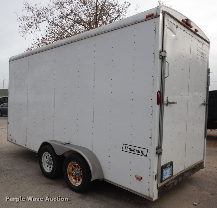 image for item DI6910 2007 Haulmark KD7X16WT2  enclosed cargo trailer