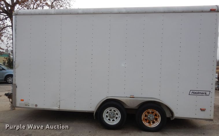 image for item DI6910 2007 Haulmark KD7X16WT2  enclosed cargo trailer