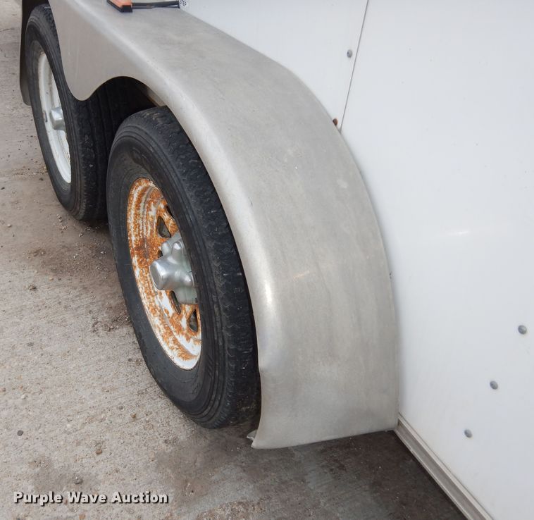 image for item DI6910 2007 Haulmark KD7X16WT2  enclosed cargo trailer