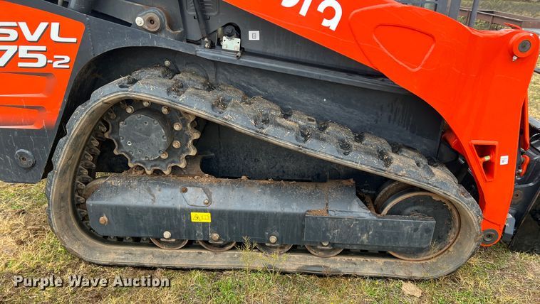 image for item DK7179 2021 Kubota SVL75-2  tracked skid steer loader
