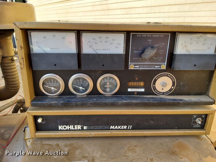 image for item DL2270 Kohler 50RZ82  generator