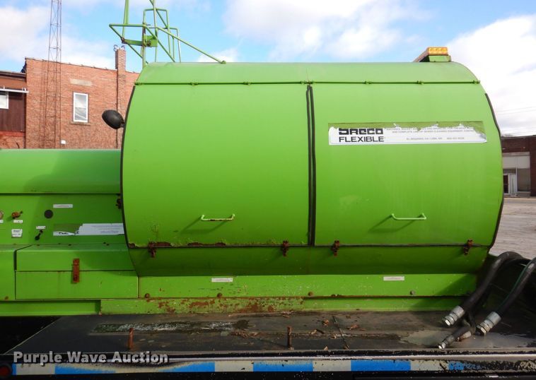 image for item DL3762 Sreco  sewer rodder bed