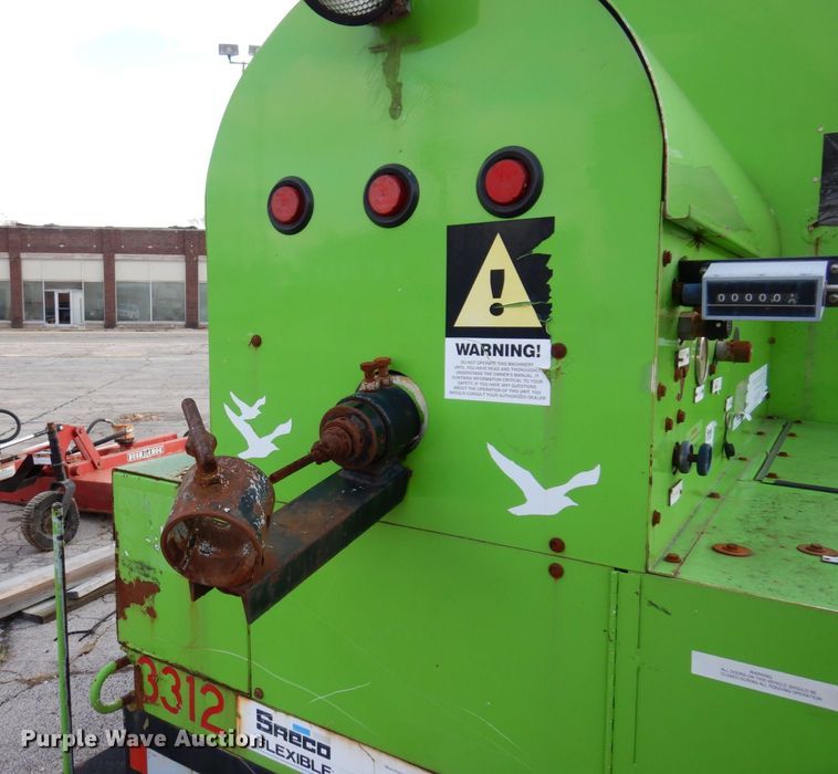 image for item DL3762 Sreco  sewer rodder bed