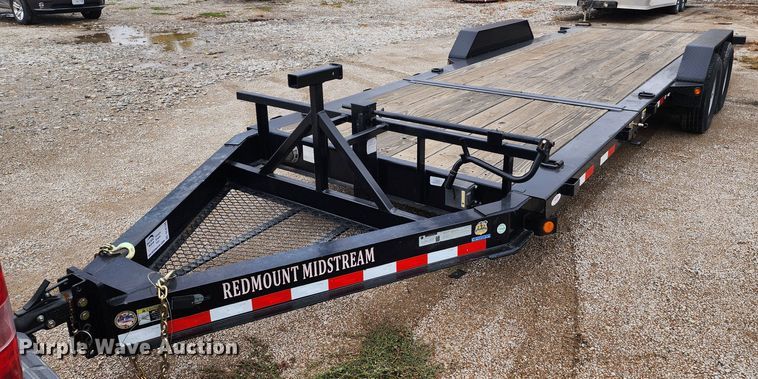 image for item DL6726 2018 Load Trail  tilt deck equipment trailer