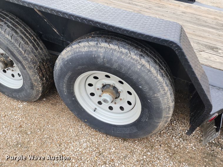 image for item DL6726 2018 Load Trail  tilt deck equipment trailer