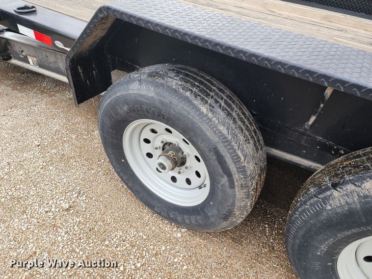 image for item DL6726 2018 Load Trail  tilt deck equipment trailer