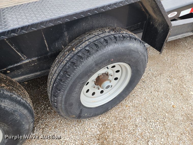 image for item DL6726 2018 Load Trail  tilt deck equipment trailer