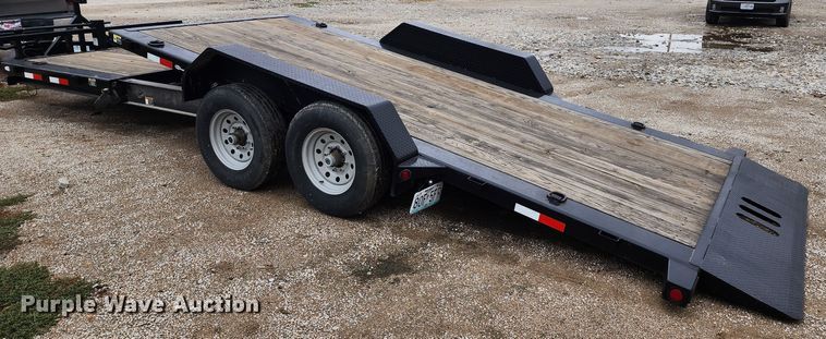 image for item DL6726 2018 Load Trail  tilt deck equipment trailer