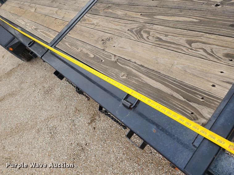 image for item DL6726 2018 Load Trail  tilt deck equipment trailer