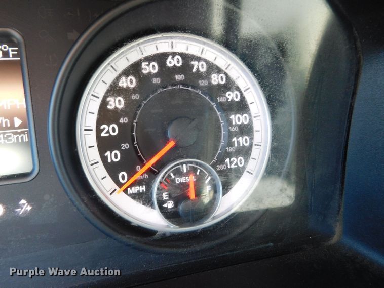 image for item DM2549 2013 Dodge Ram 5500  Crew Cab flatbed truck