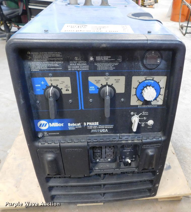 image for item DM2550 Miller Bobcat  welder