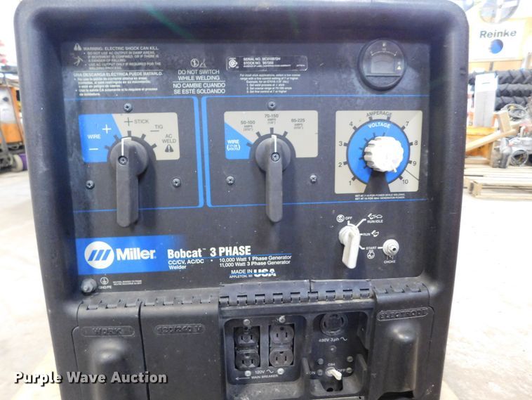 image for item DM2550 Miller Bobcat  welder