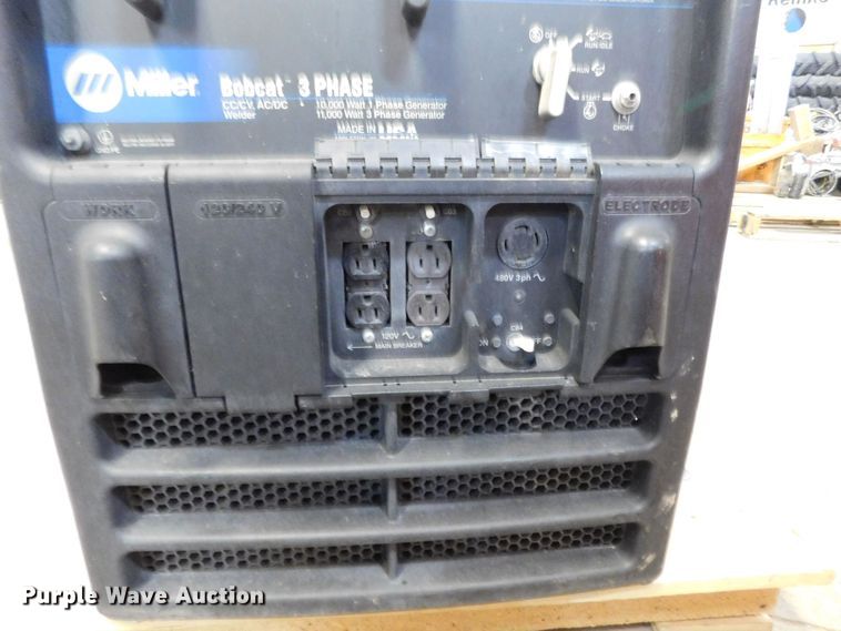 image for item DM2550 Miller Bobcat  welder